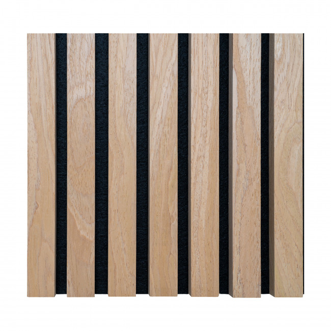 Acoustic - Lot de 2 panneaux en tasseaux de bois