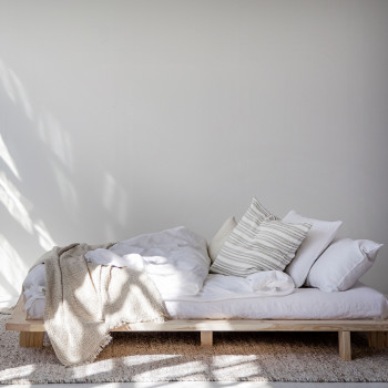Japan - Lit en bois 140x200cm