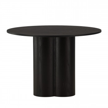 Olivia - Table à manger 4 personnes ronde en bois 