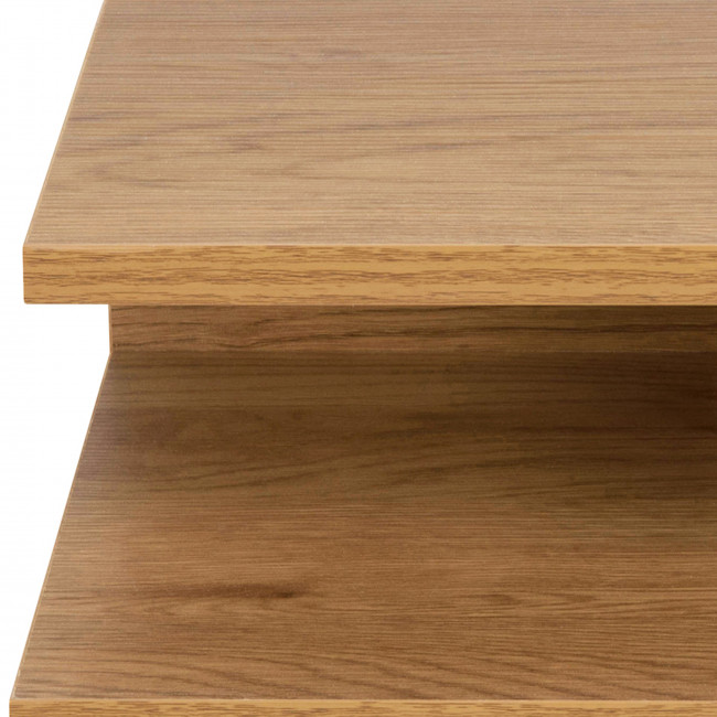 Kamichi - Table de chevet murale 1 niche, 1 tiroir en bois