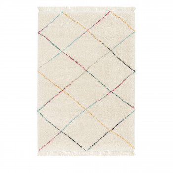 Bilo - Tapis d’inspiration berbère à losanges colorés