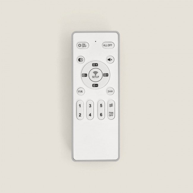 Erol - Ventilateur de plafond silencieux avec éclairage LED intégré