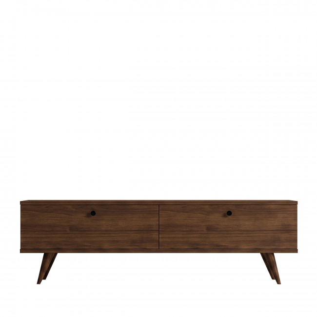 Yara - Meuble TV 2 portes en bois L140cm