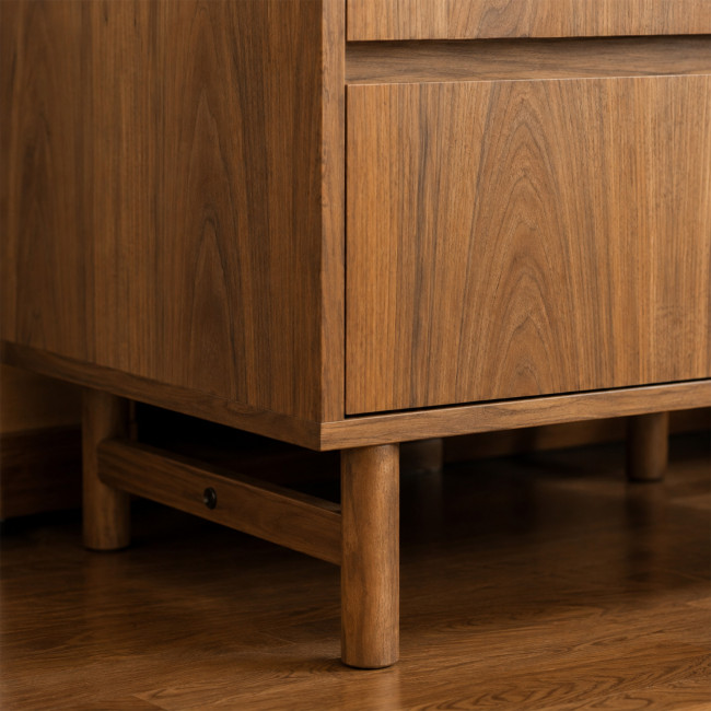 Abby - Commode 4 tiroirs en bois L60cm
