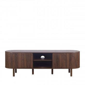 Alma - Meuble TV 2 portes en bois L160cm