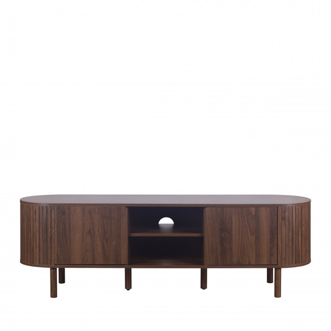 Alma - Meuble TV 2 portes en bois L160cm
