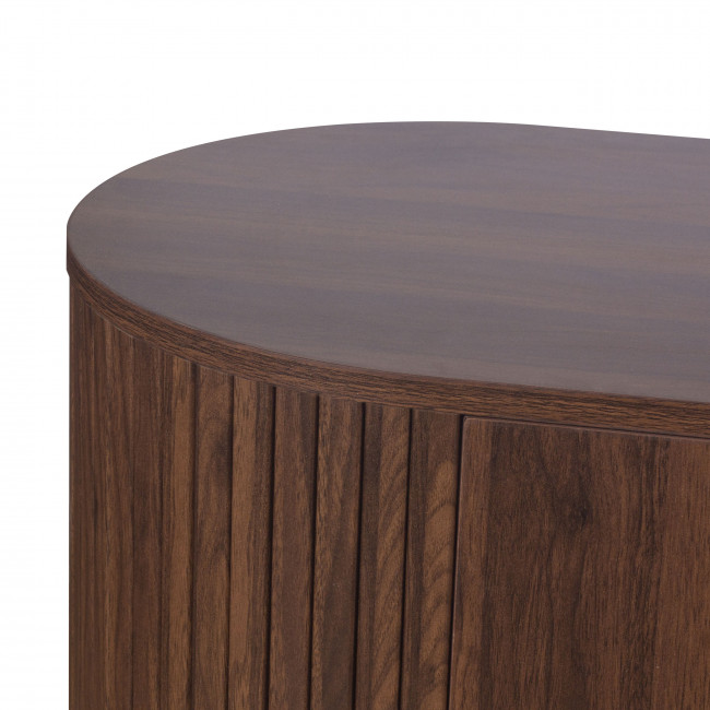 Alma - Meuble TV 2 portes en bois L160cm