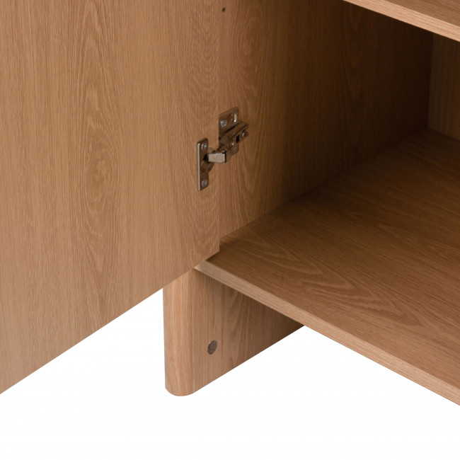 Oli - Buffet 3 portes en bois L140cm