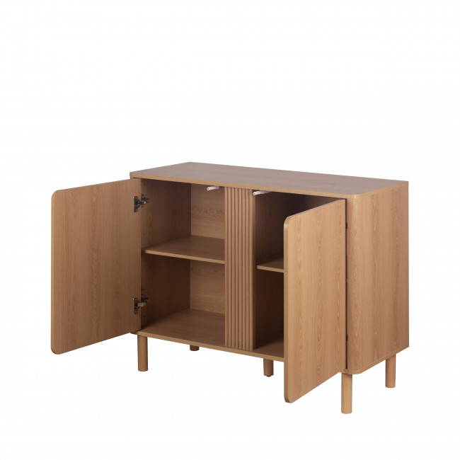 Noa - Buffet 2 portes en bois L100cm