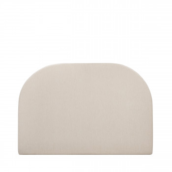 Wayne - Tête de lit compressée en tissu demi-lune L 160 cm