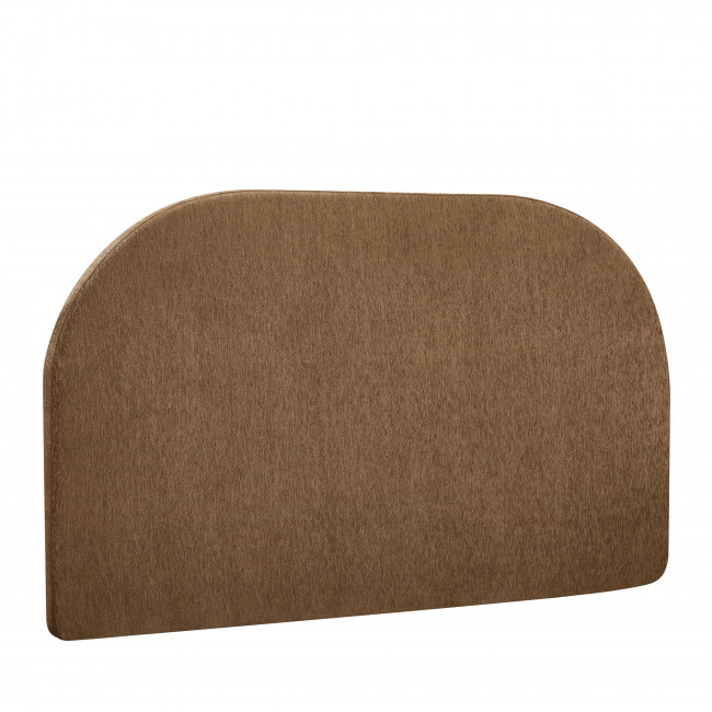 Wayne - Tête de lit compressée en tissu demi-lune L 180 cm