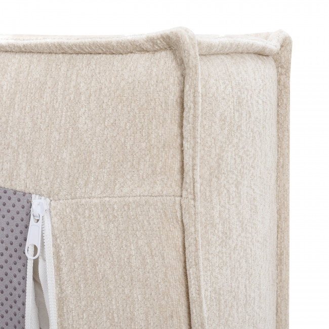 Lily - Tête de lit compressée en tissu L 160 cm