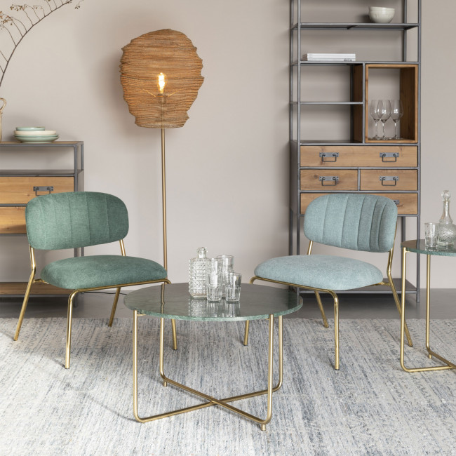 Timpa - Table basse en marbre ø70cm
