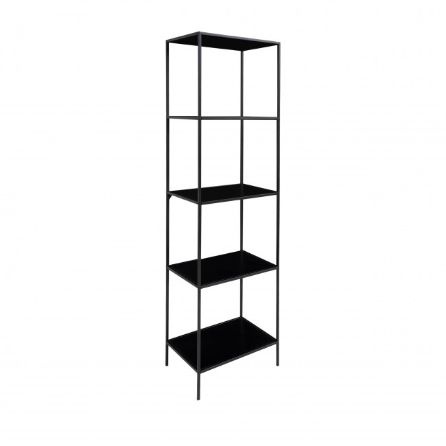 Vita – Etagère en bois et métal 51x36x170 cm