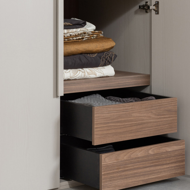 Rens - Armoire en bois H210cm