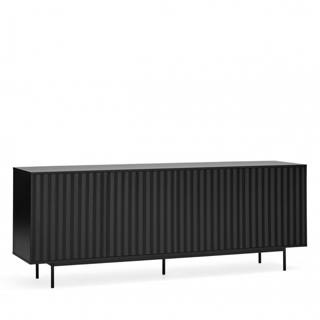 Sierra - Buffet en bois 4 portes 3 tiroirs L211cm